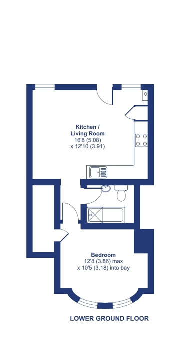 1 Clarendon Place, 6, King Street, Maidstone floorplan