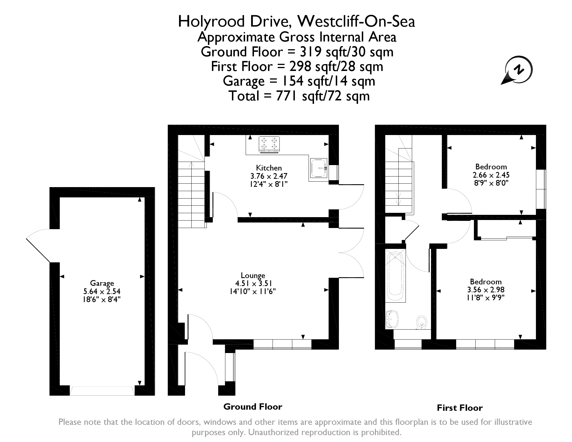 2 Bedrooms Semi-detached house for sale in Holyrood Drive, Westcliff-On-Sea SS0