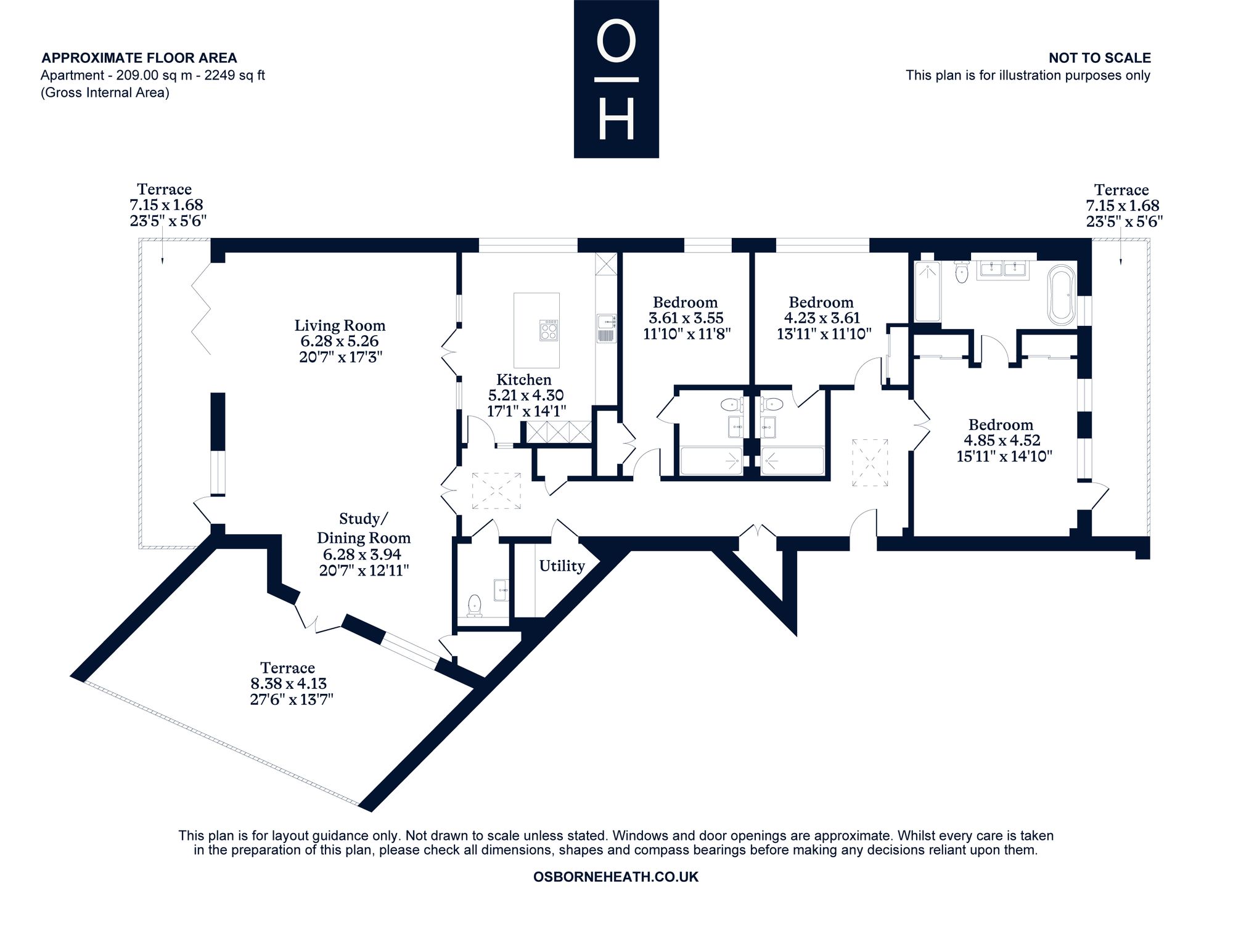 Apt 15, Felstead, Ascot floorplan