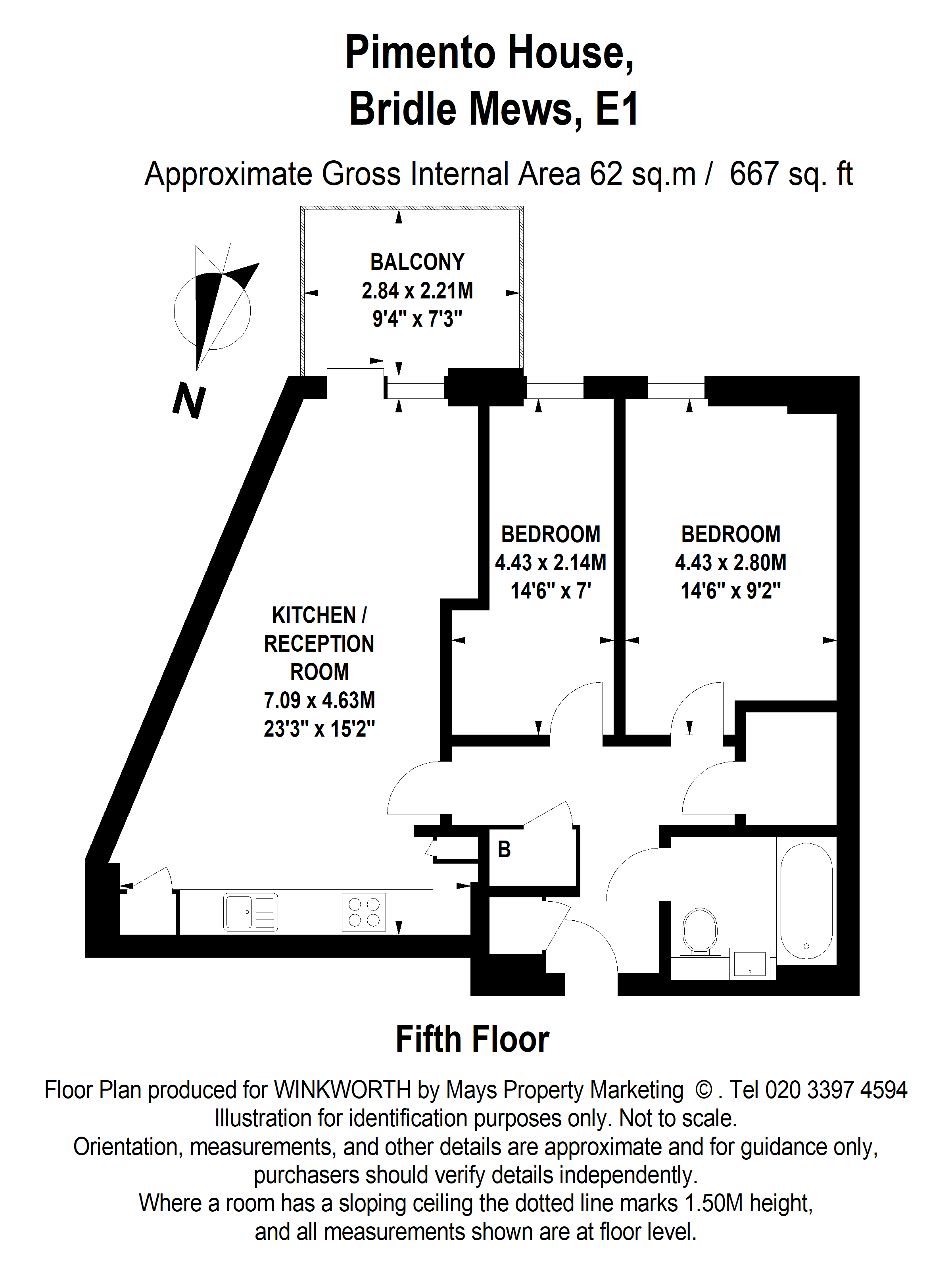 Bridle Mews, London floorplan