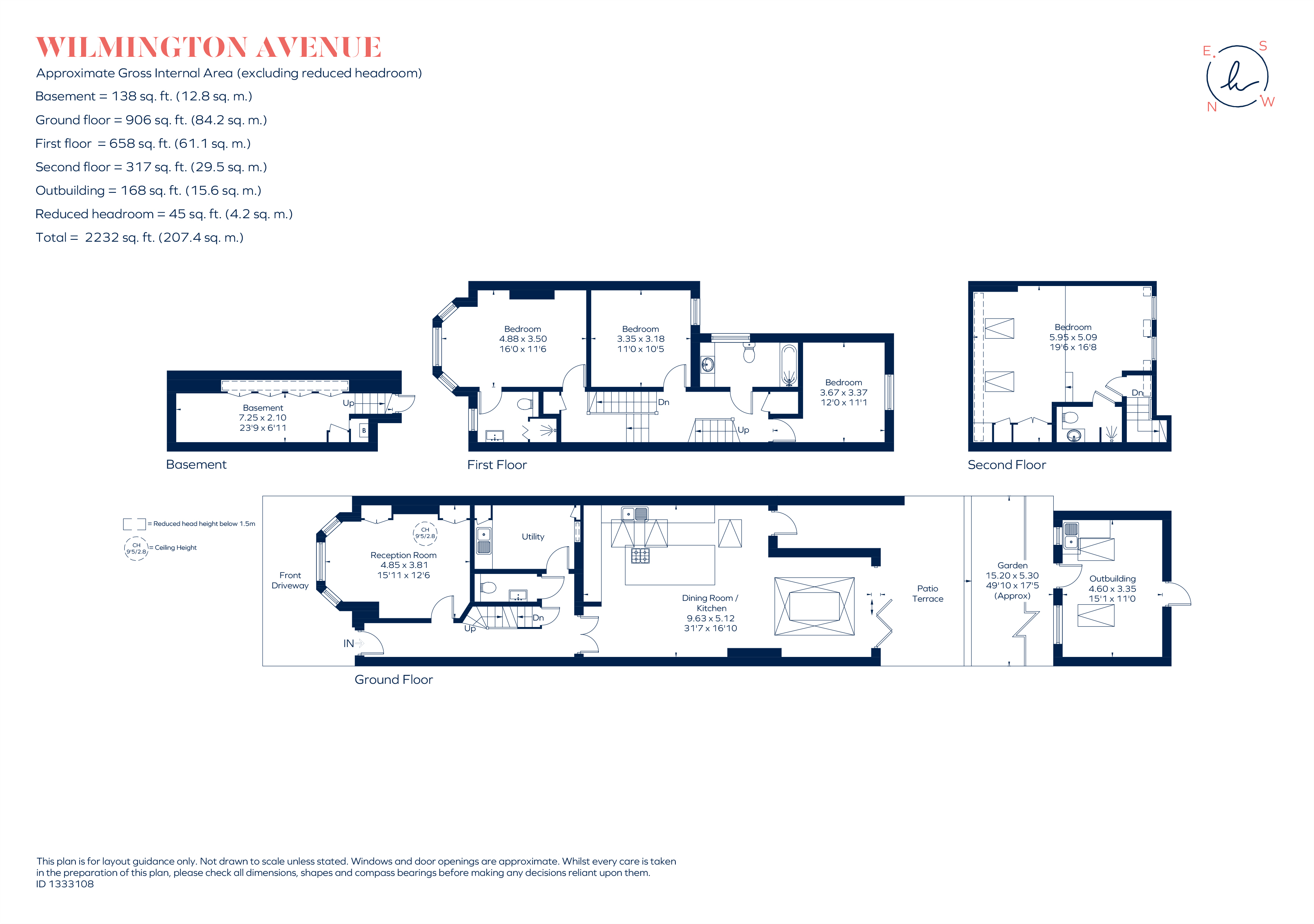9, Wilmington Avenue, London floorplan