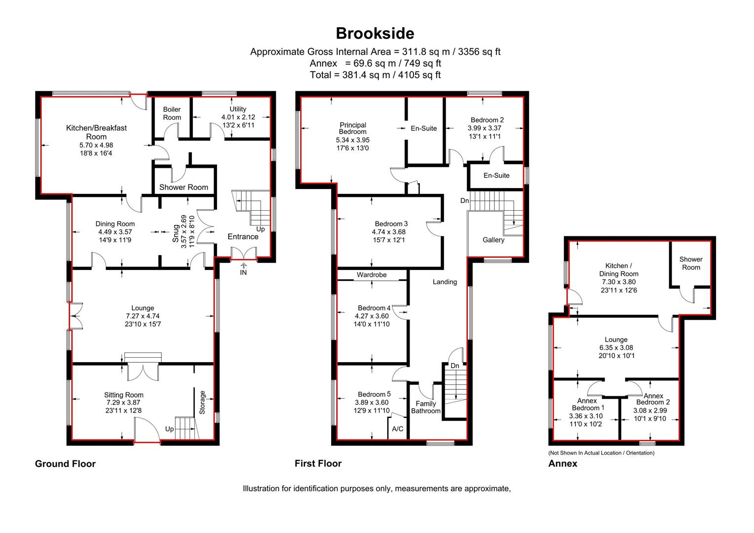 Brookside, Swansea floorplan