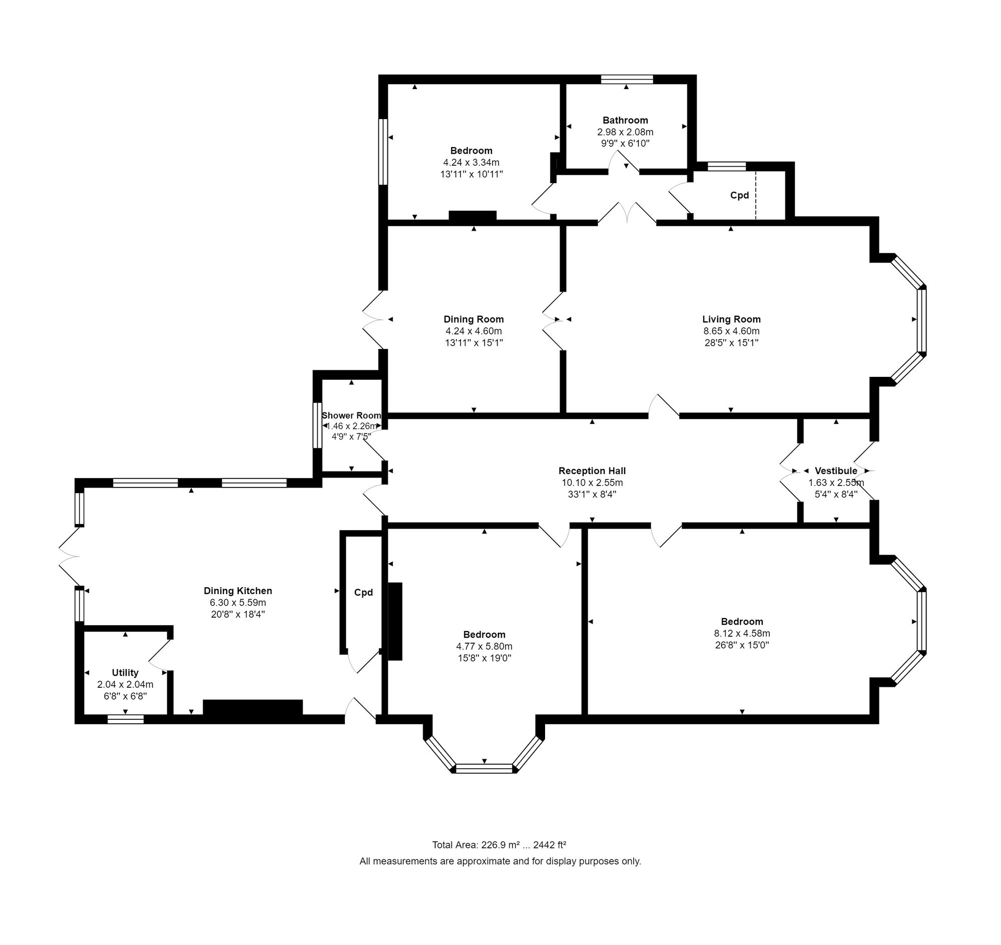 14 Leeds Road, Harrogate floorplan