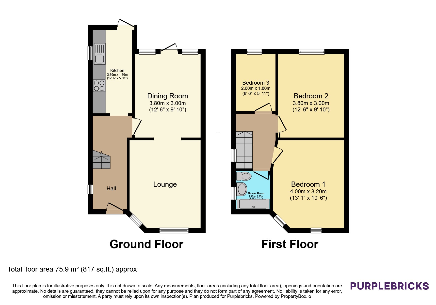 Heywood Drive, Luton floorplan