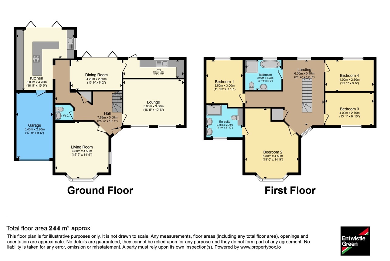 32, Kemberton Drive, Cheshire floorplan