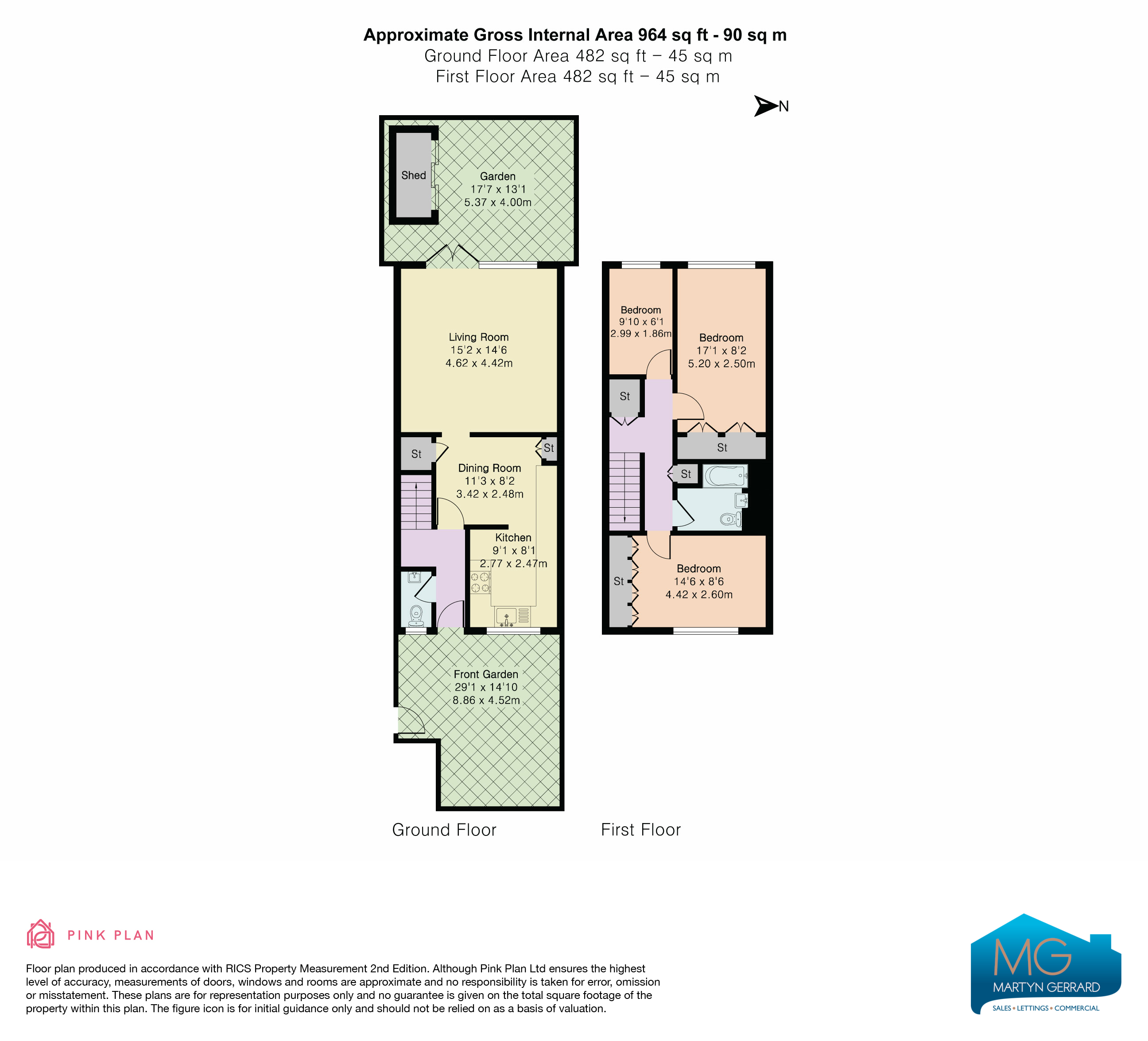 Flat 2, 45, Hilldrop Crescent, London floorplan