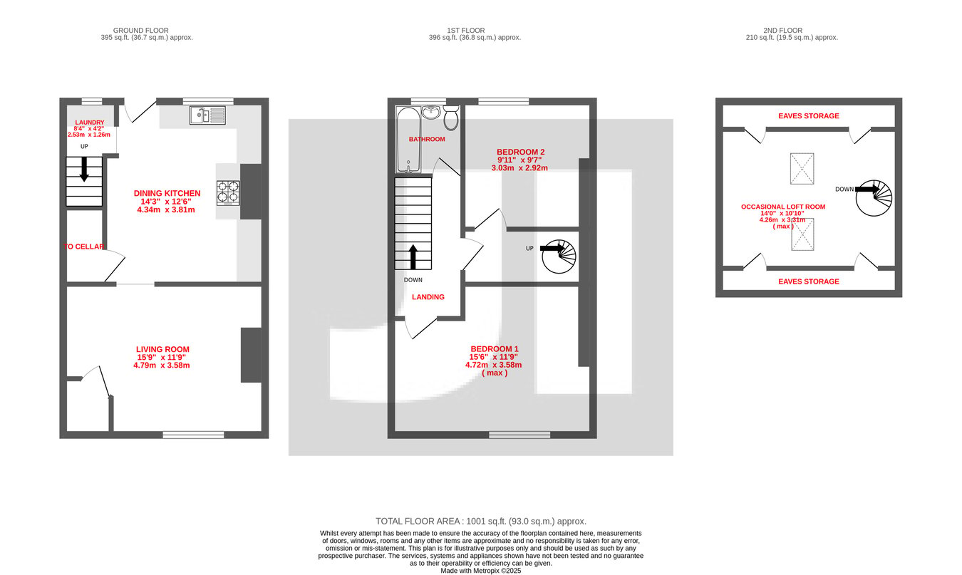 48, Crooke Lane, Bradford floorplan