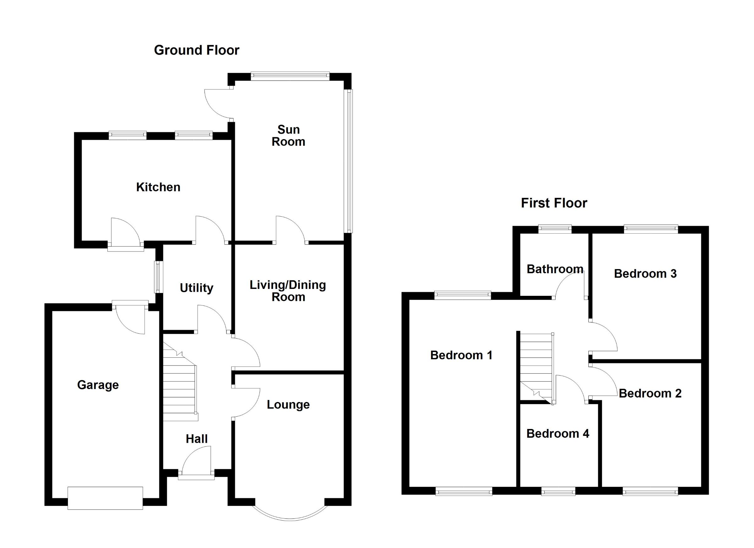 10 Burton Avenue, Lancaster floorplan