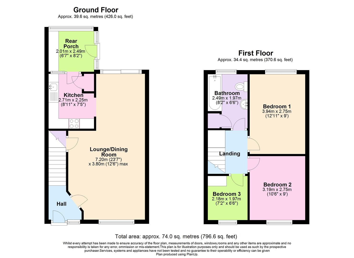 Wellow Tyning, Peasedown St. John, Bath BA2, 3 bedroom terraced house