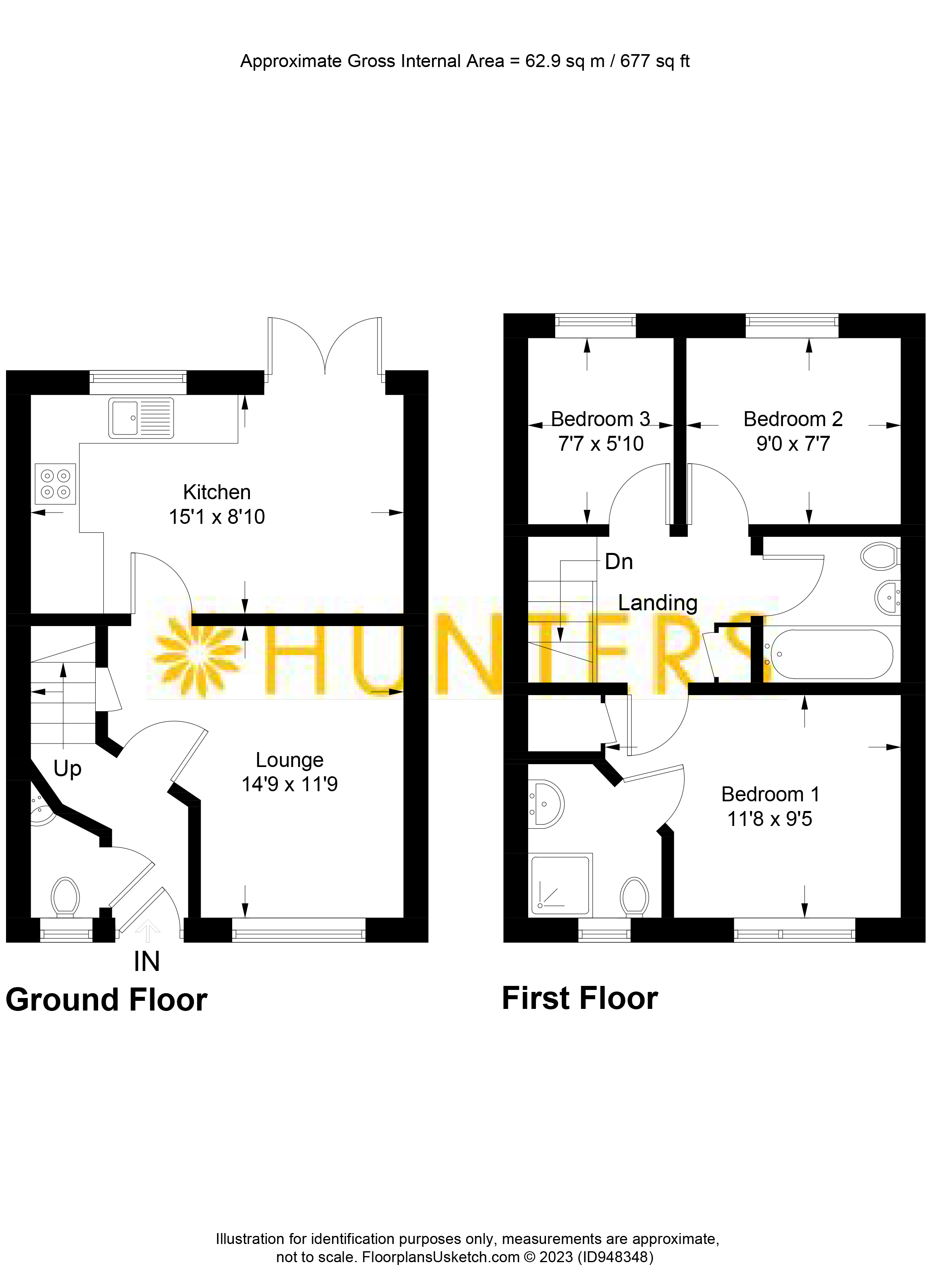 6, Rhea Close, West Sussex floorplan