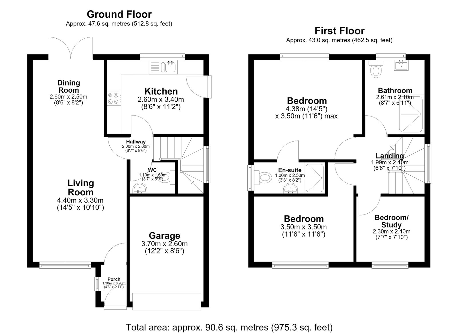 41, Quakers View, Nelson floorplan