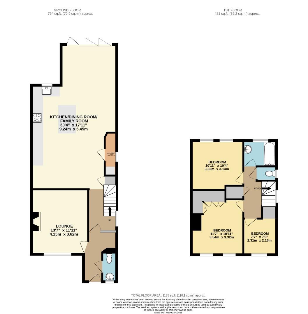 15, Chelsea Green, Leighton Buzzard floorplan