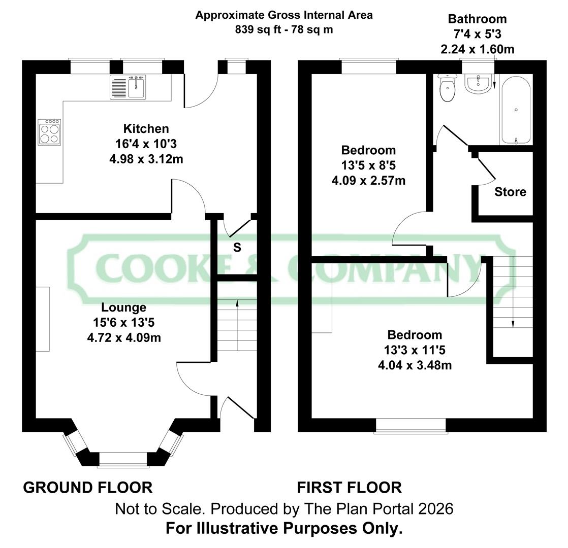 Westbourne Avenue, Leigh floorplan