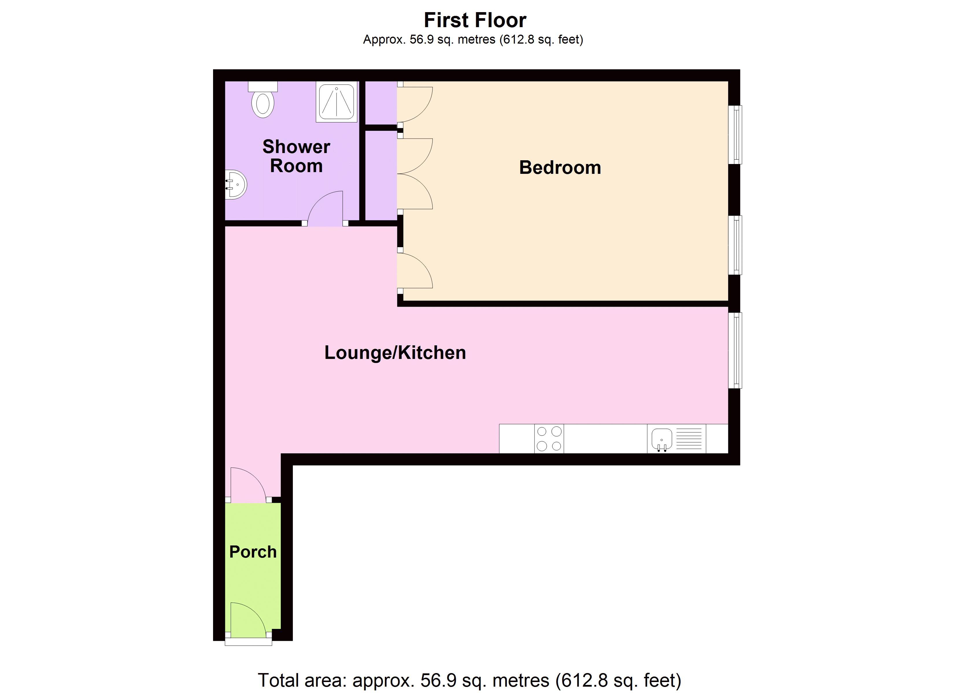 Wells Road, Bath floorplan