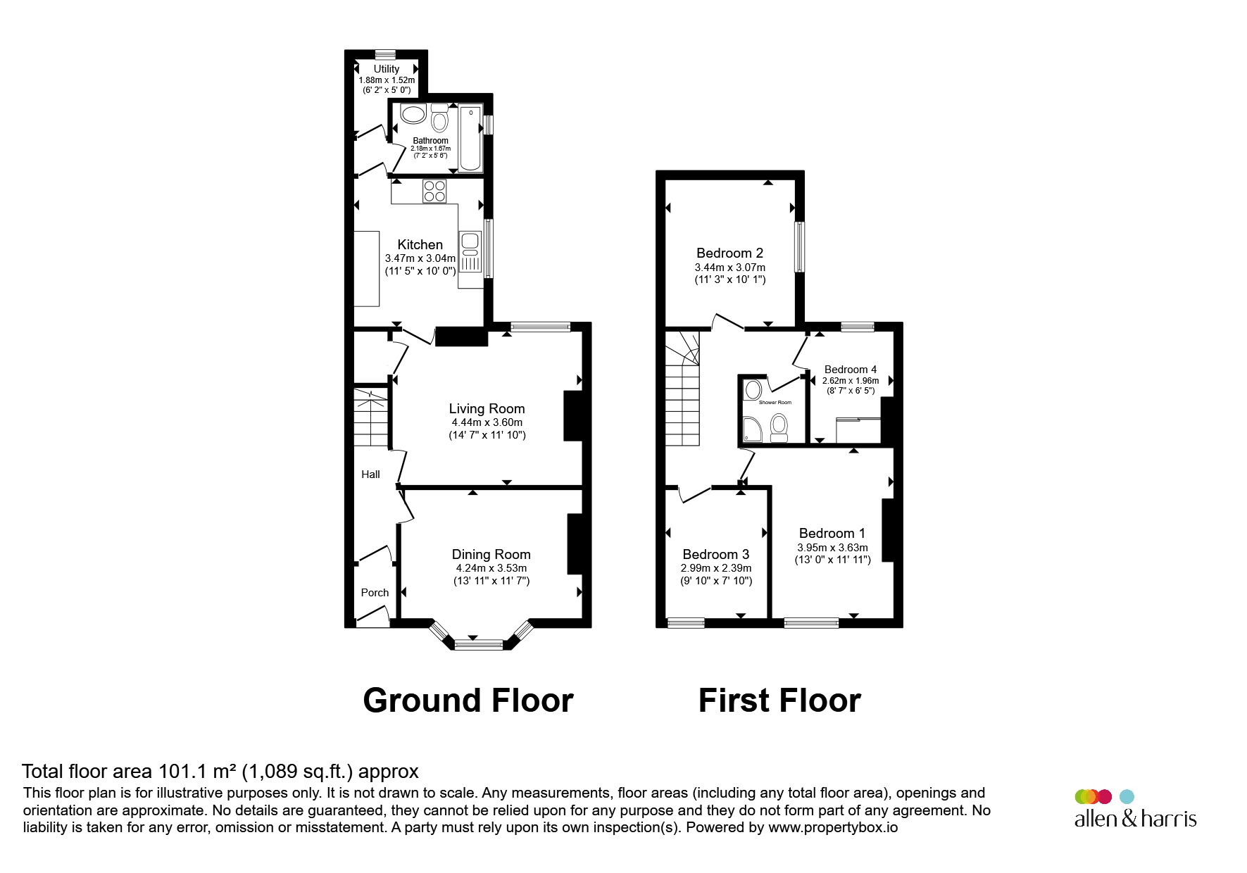 71, Oxford Street, CARDIFF floorplan