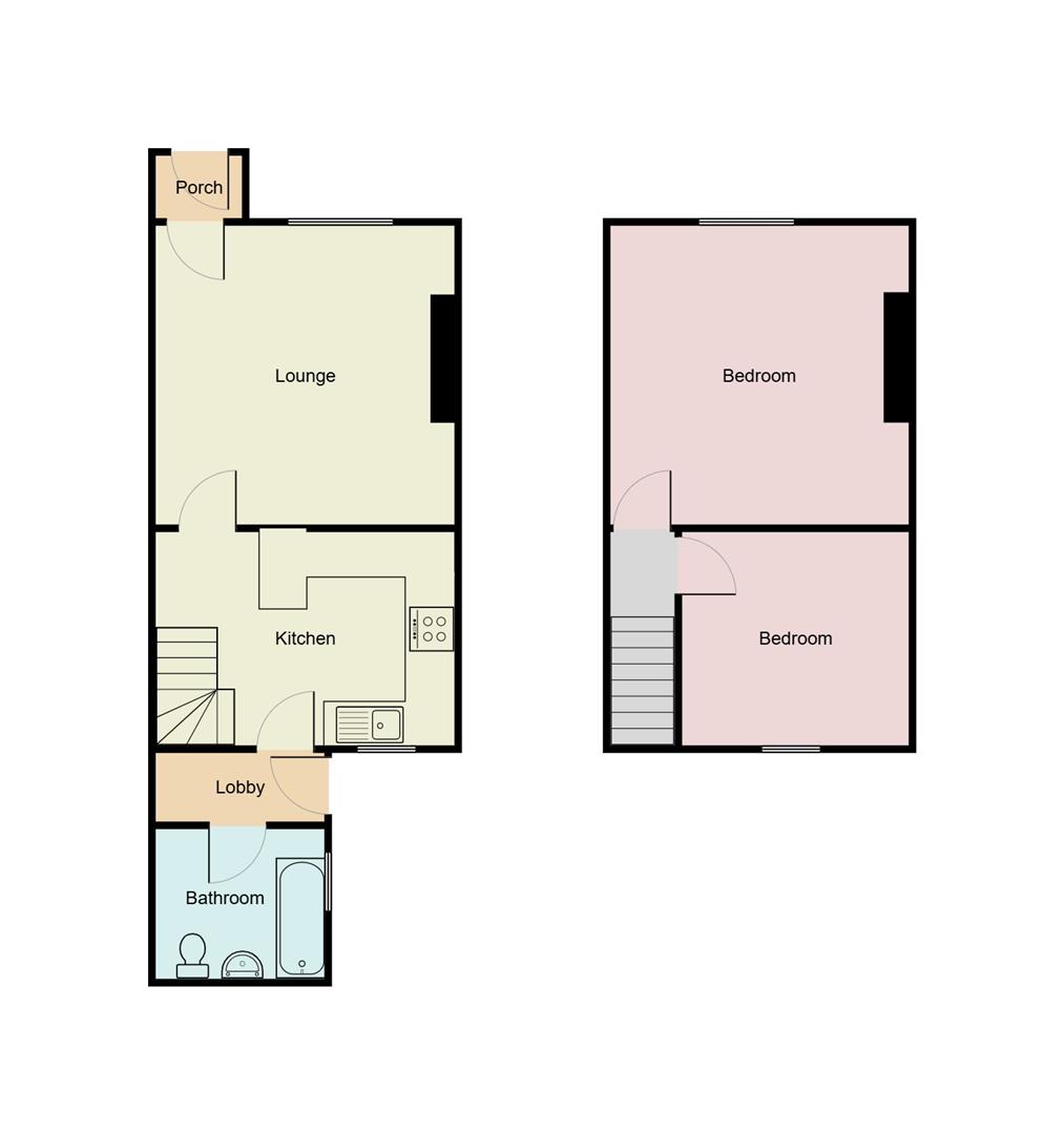 154, Muglet Lane, Rotherham floorplan