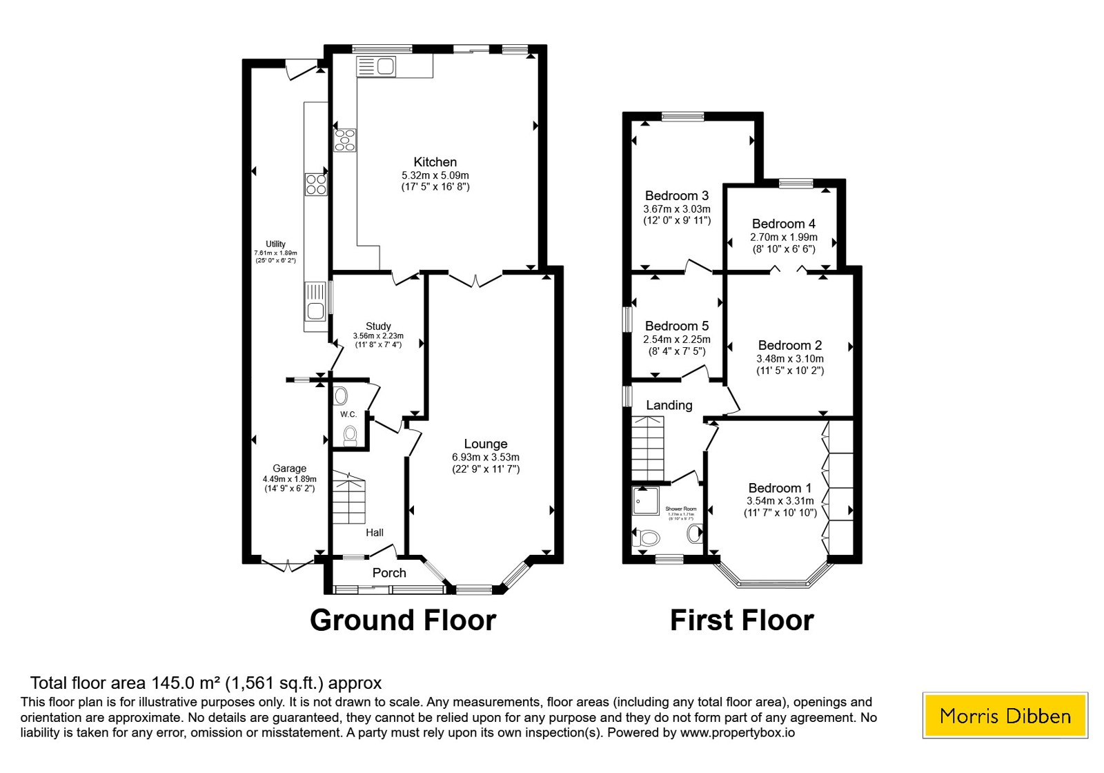 21, Granby Grove, Hampshire floorplan