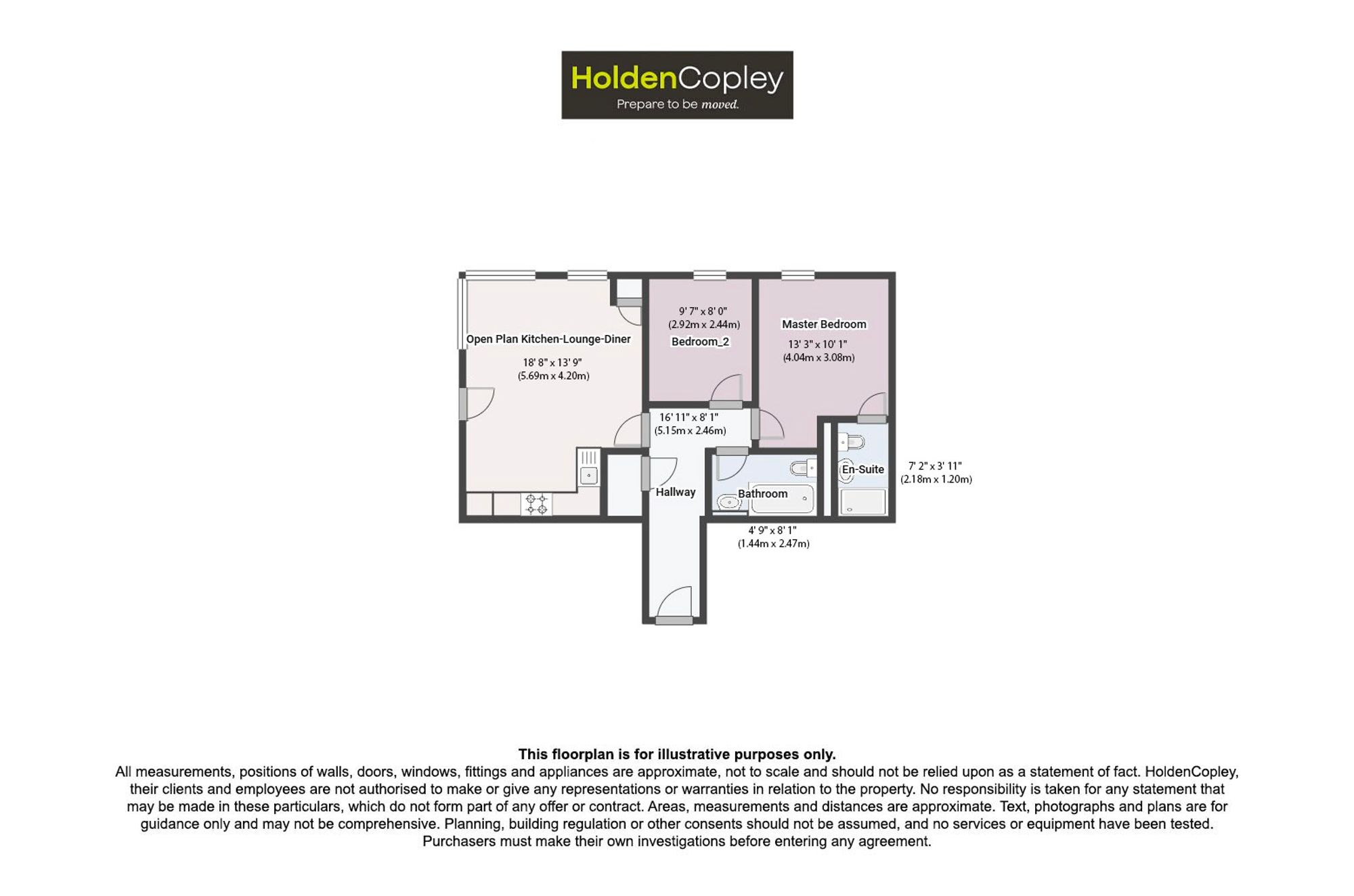 Flat 8, Binding House Binding Close, Nottingham floorplan