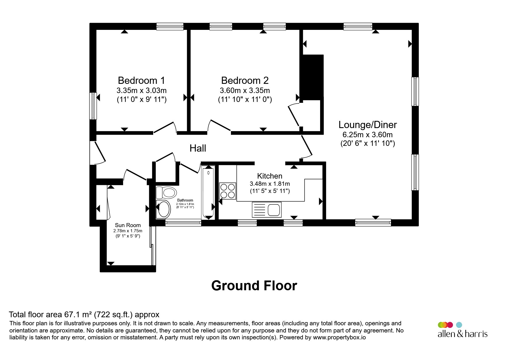 40, Northcourt Road, ABINGDON floorplan