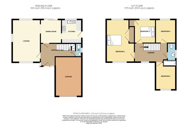 9, Third Avenue, Havant floorplan