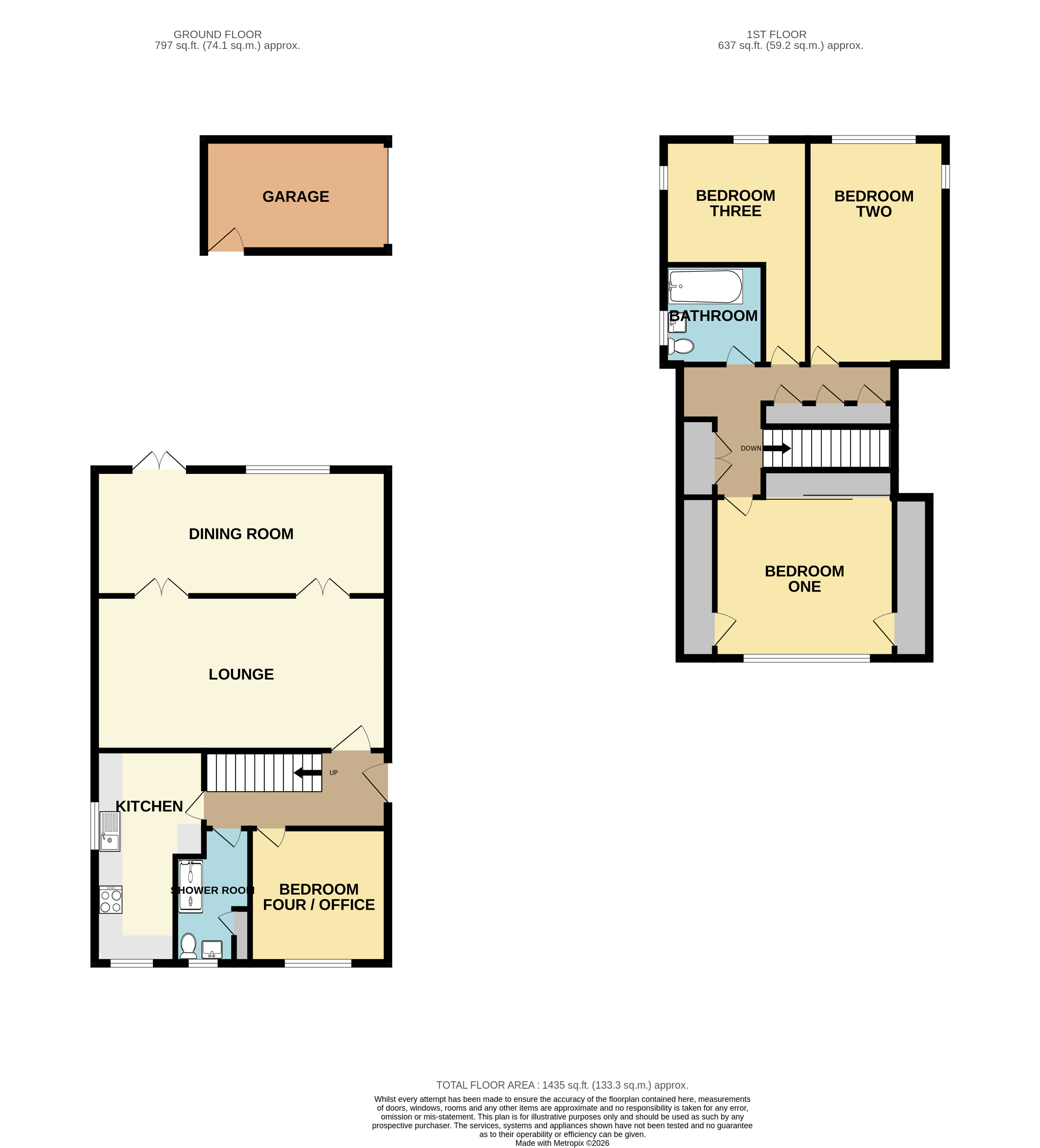 26, Southernhay, Essex floorplan