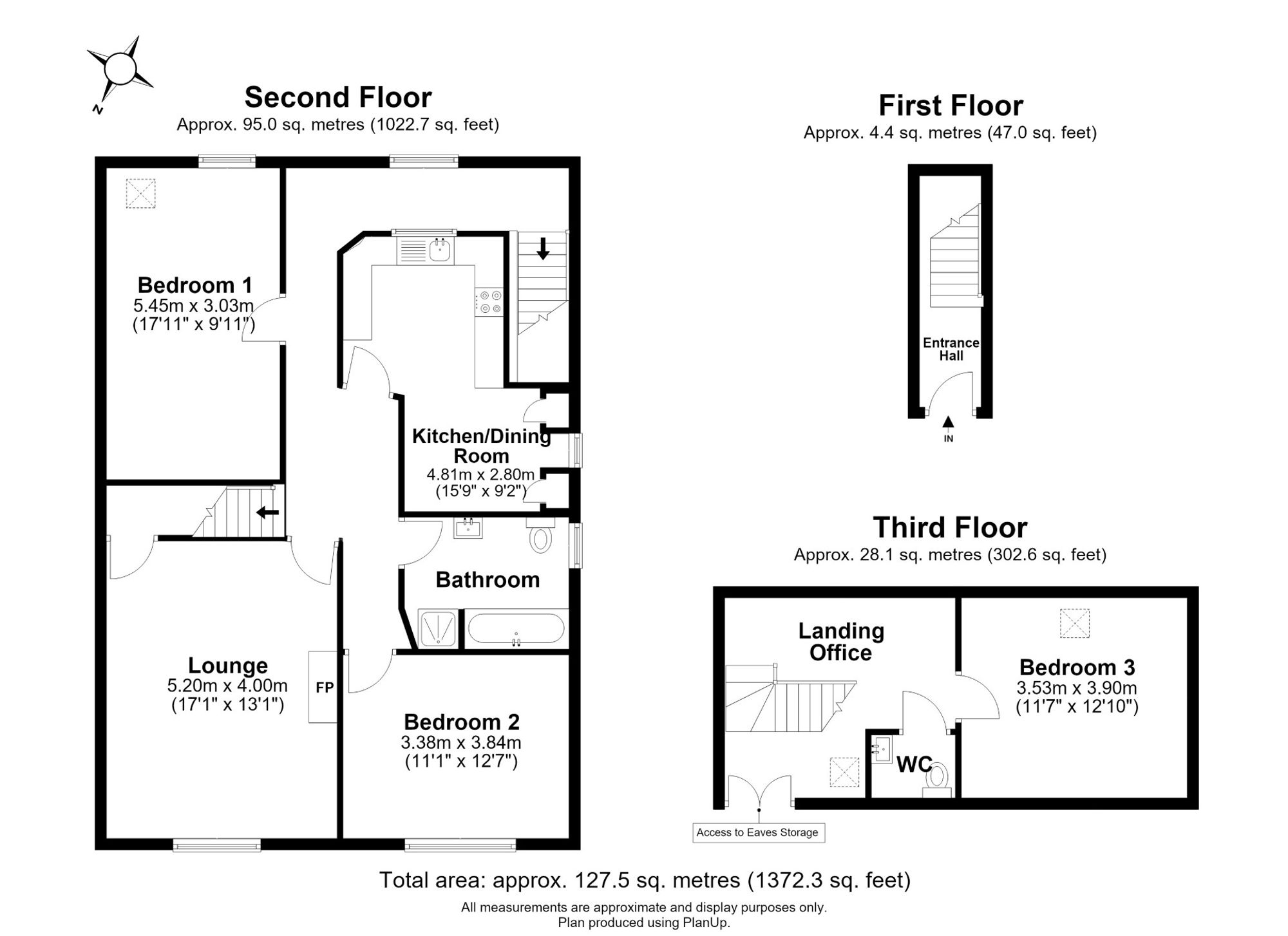 Flat 5, 53 St. Georges Road, Harrogate floorplan