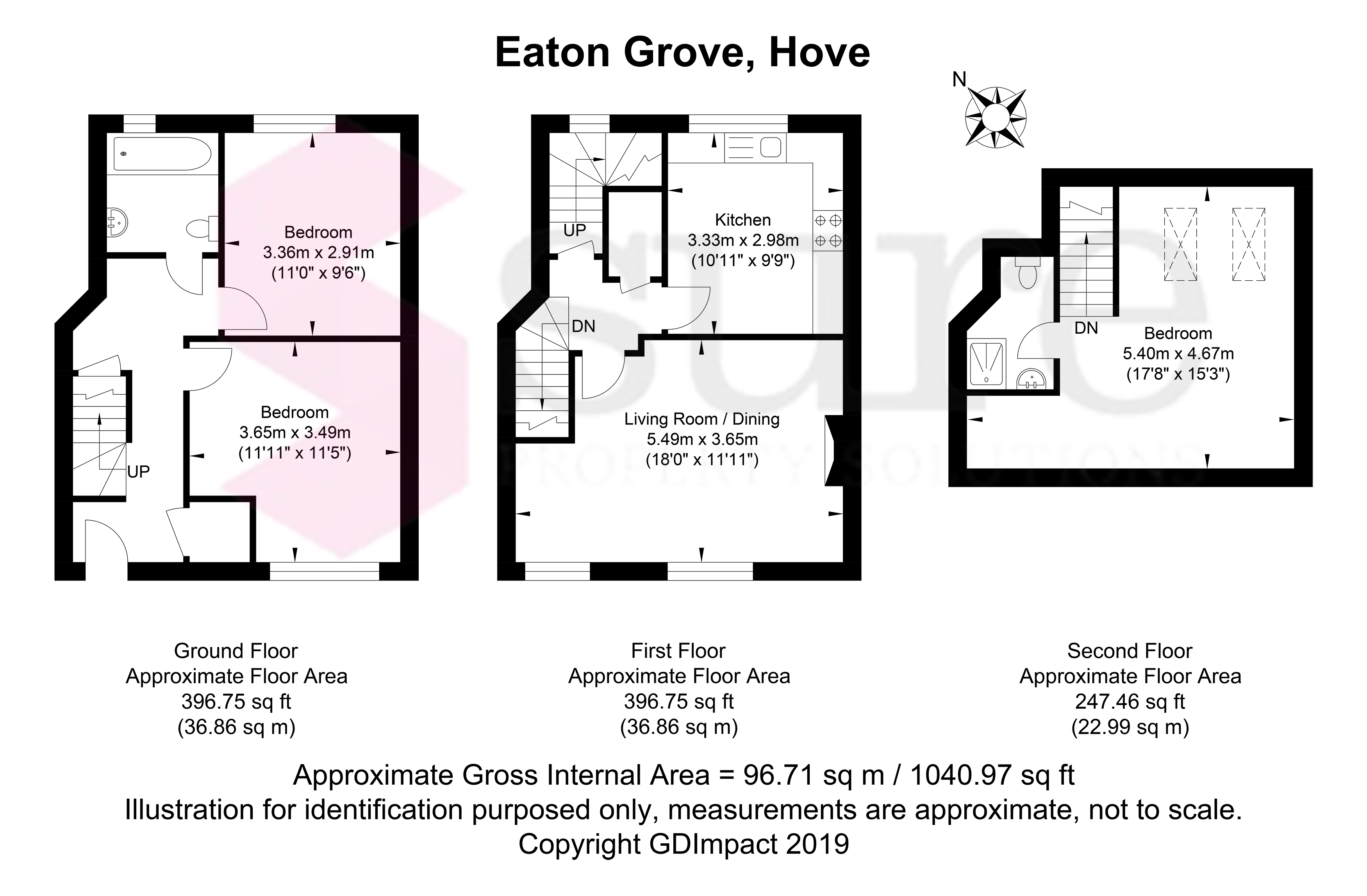Eaton Grove, Hove, Hove BN3, 3 bedroom mews house for sale 62657527