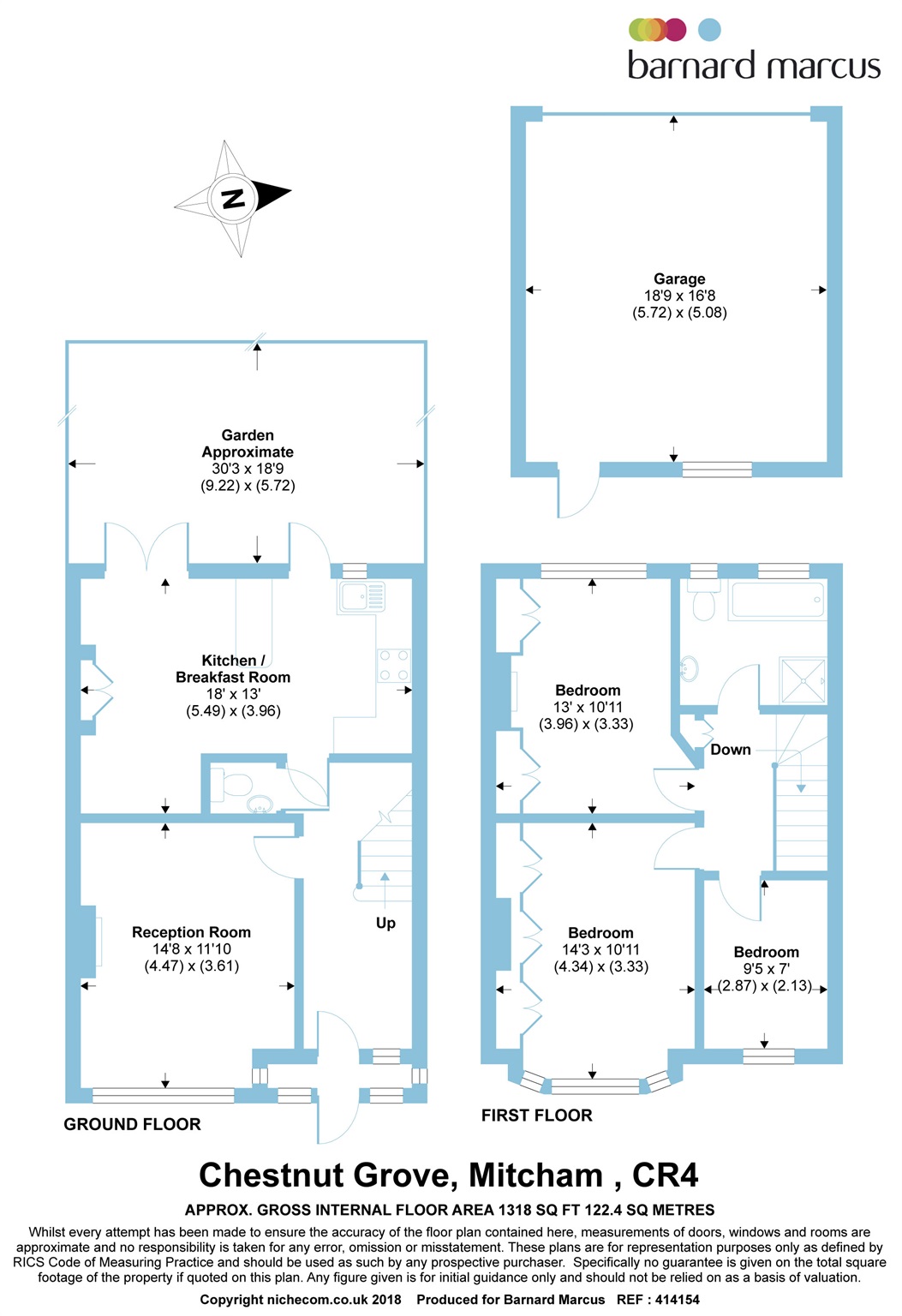 3 Bedrooms Terraced house for sale in Chestnut Grove, Mitcham CR4