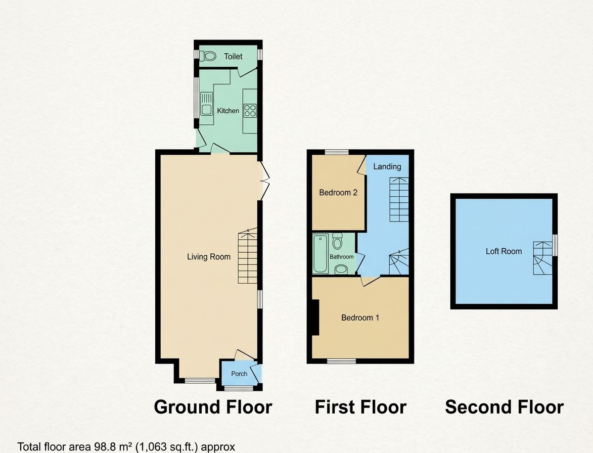 Hartleys Village, Liverpool floorplan