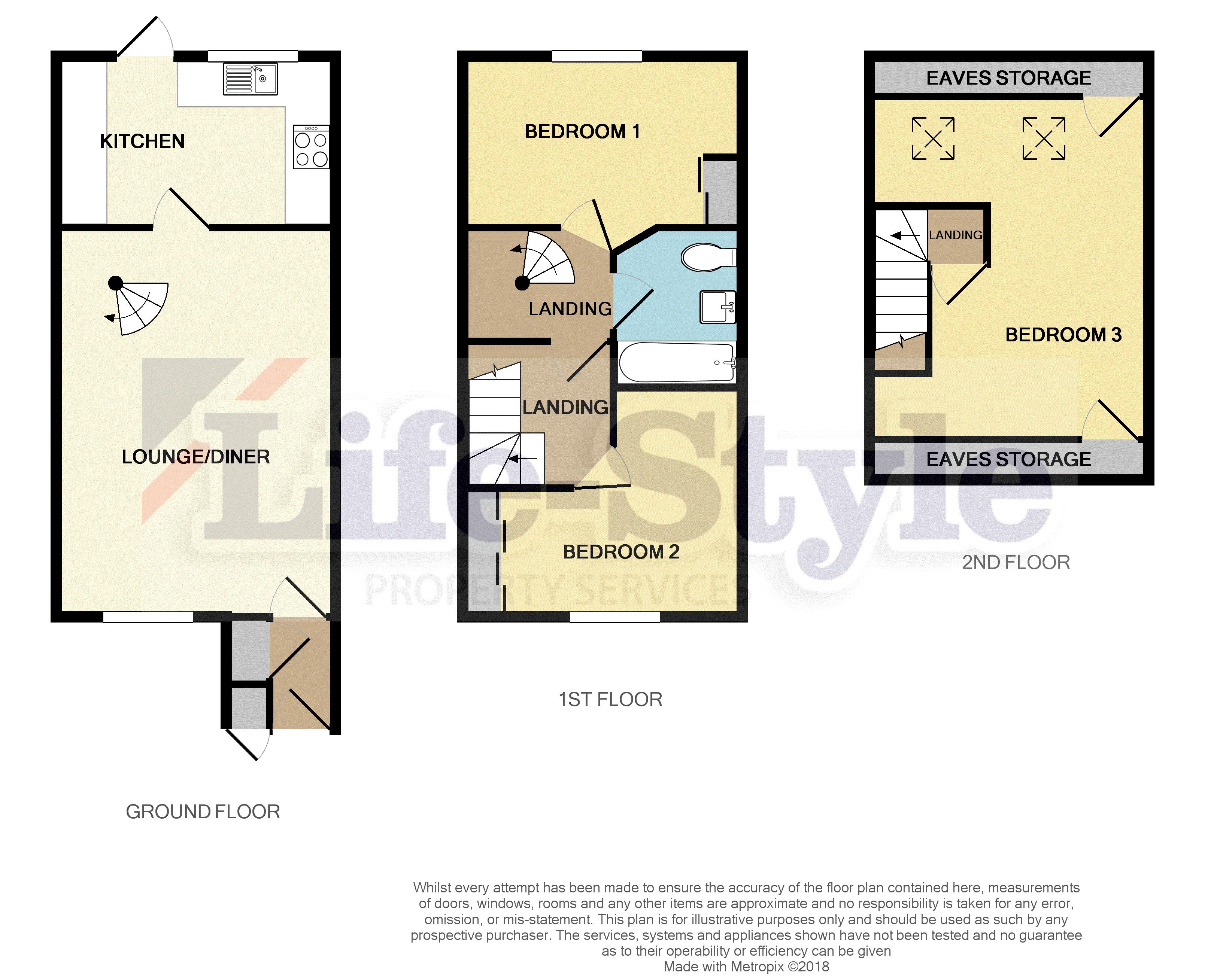 3 Bedrooms Terraced house for sale in Dewfalls Drive, Bradley Stoke, Bristol BS32