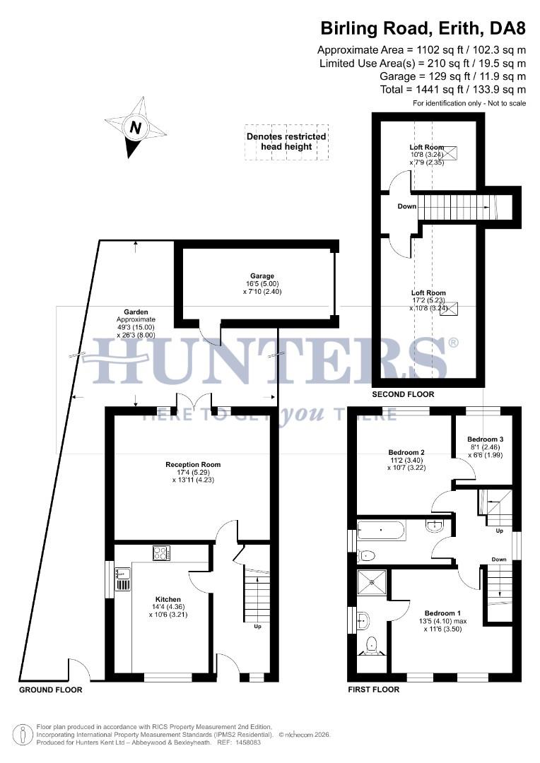 124A, Birling Road, Erith floorplan