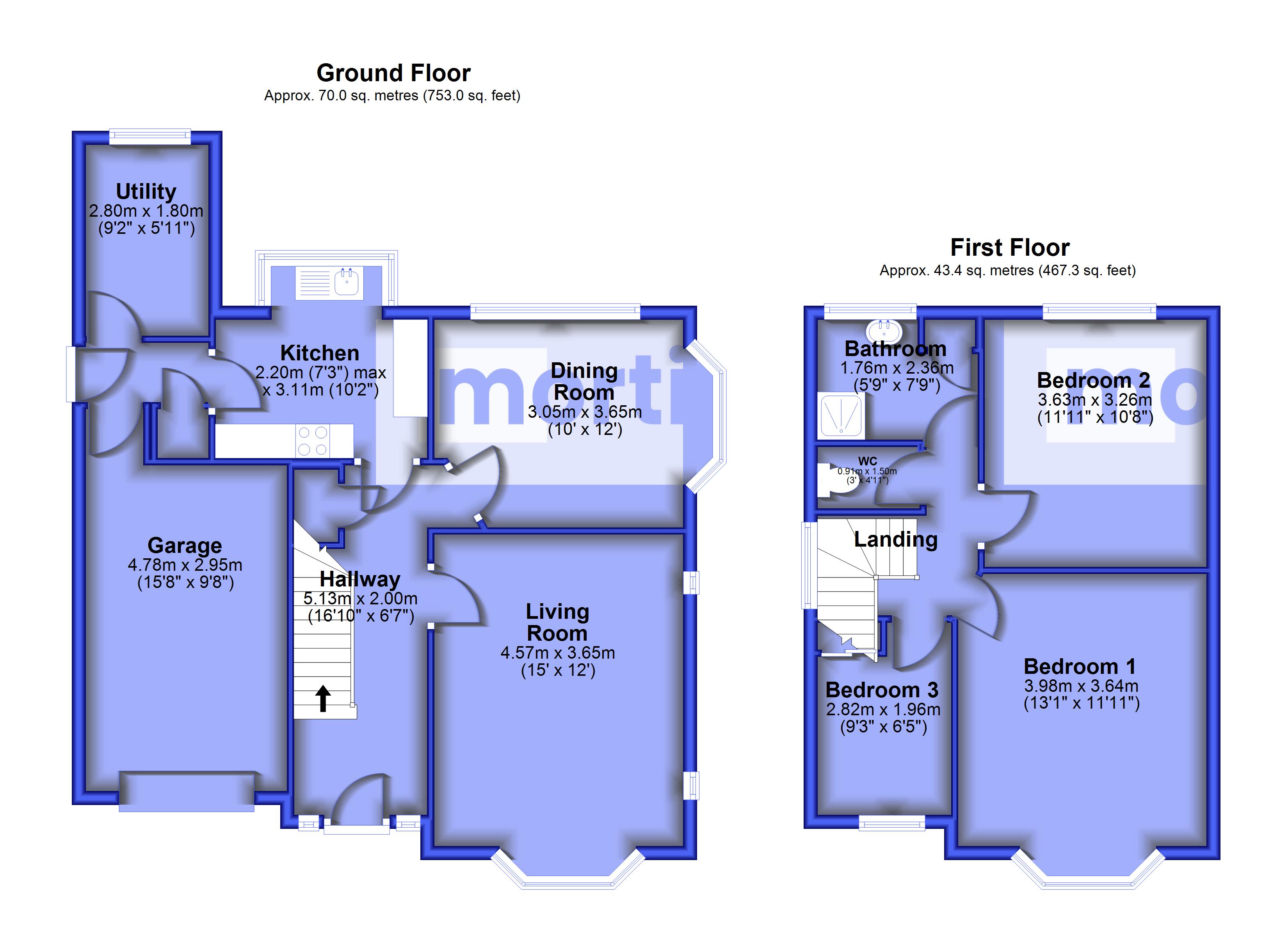 2, Royds Avenue, Lancashire floorplan