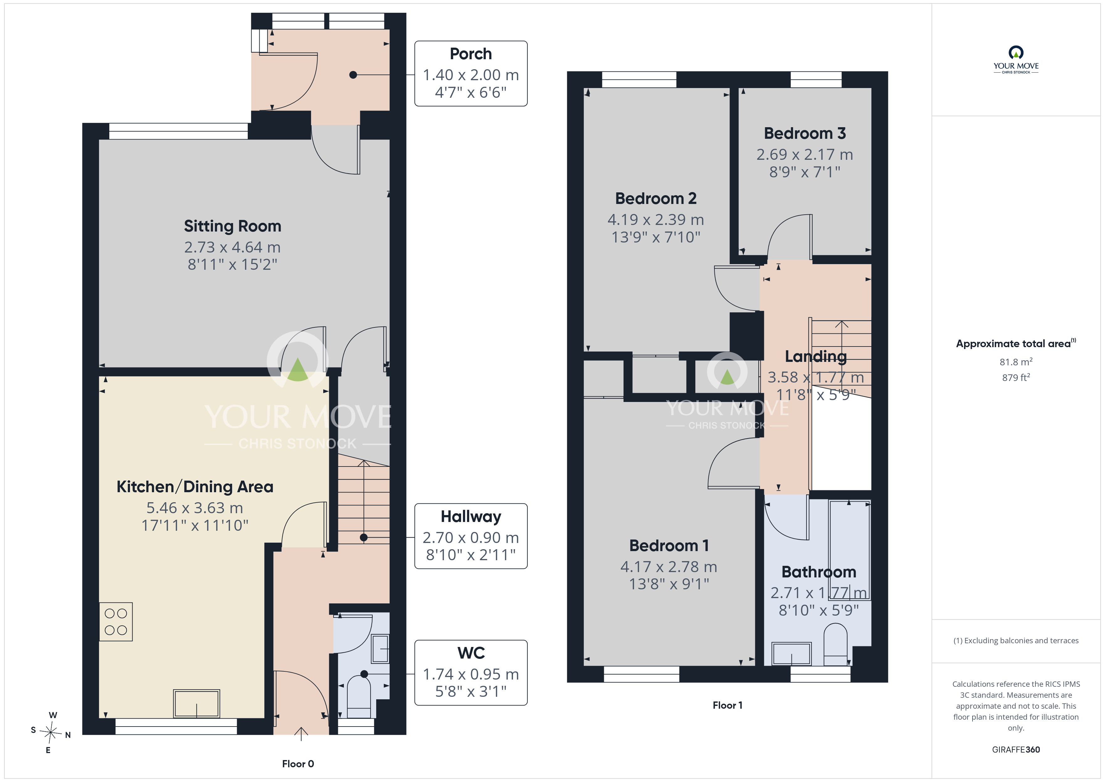 151, Northumbria Walk, Tyne and Wear floorplan
