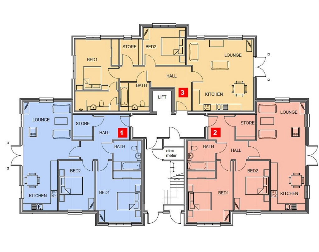 2 Bedrooms Flat for sale in Chantry Court, Broadbridge Heath, Horsham RH12