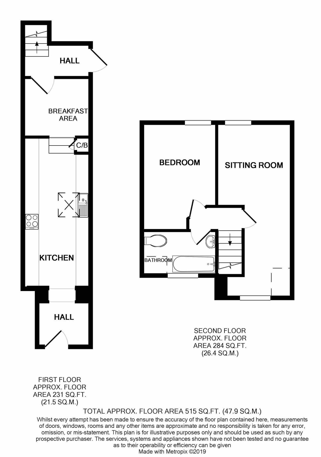 Fore Street, Wellington floorplan