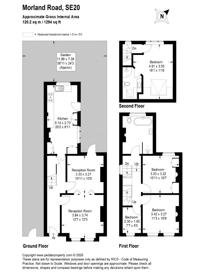 4, Morland Road, London floorplan