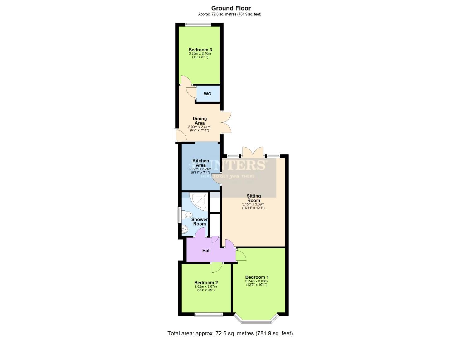 Wells Close, Warden Hill, Cheltenham GL51, 3 bedroom detached bungalow