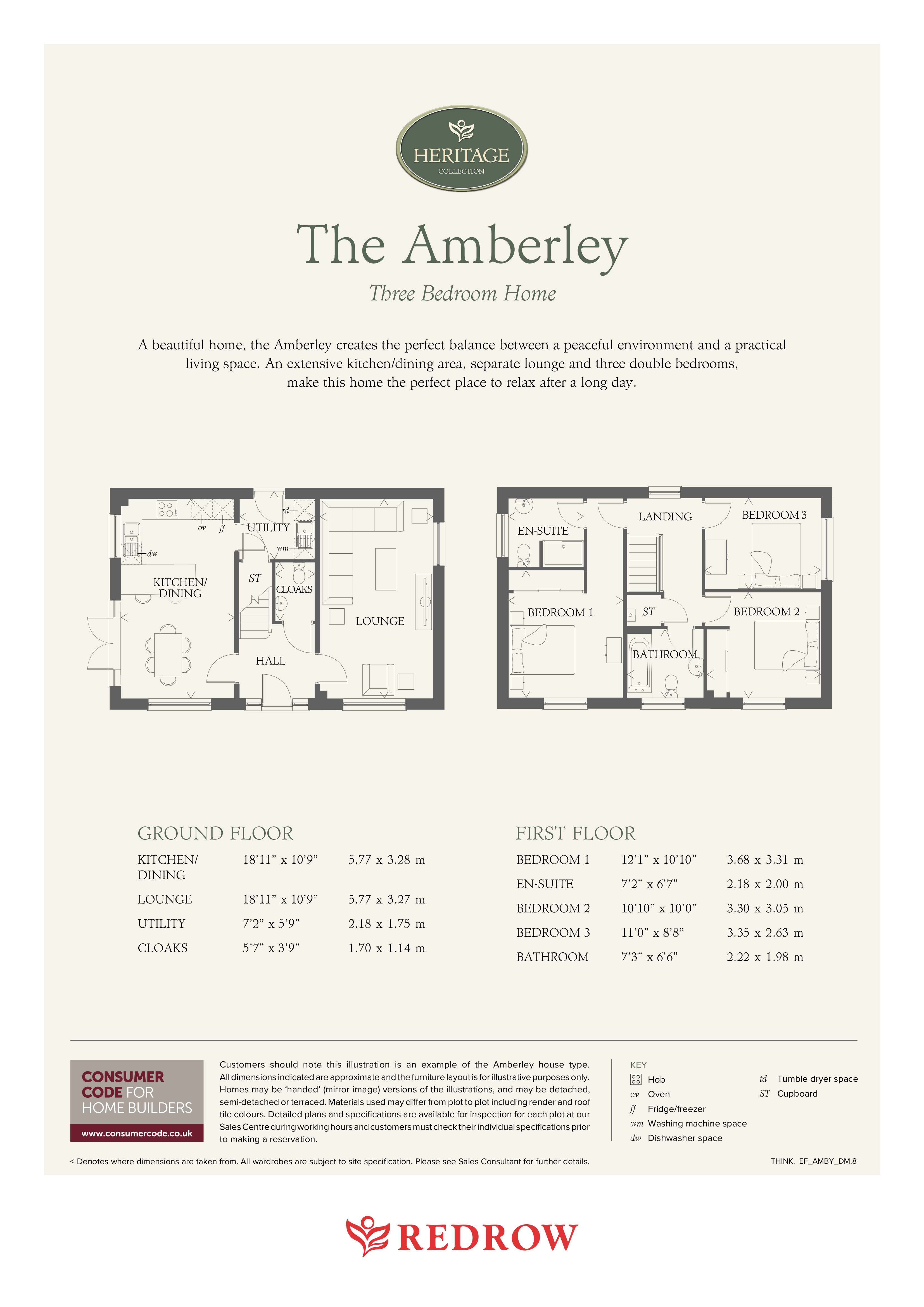 "Amberley" at Sutton Road, Langley, Maidstone ME17, 3 bedroom detached