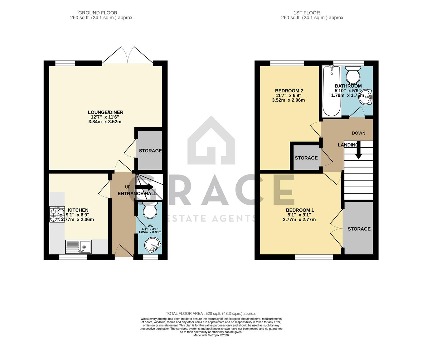 27, Forester Close, Ipswich floorplan
