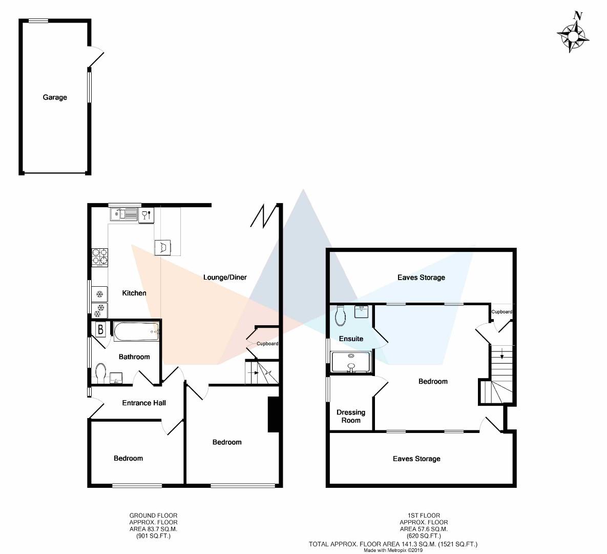 3 Bedrooms Semi-detached bungalow for sale in Cedar Road, Sturry, Canterbury CT2