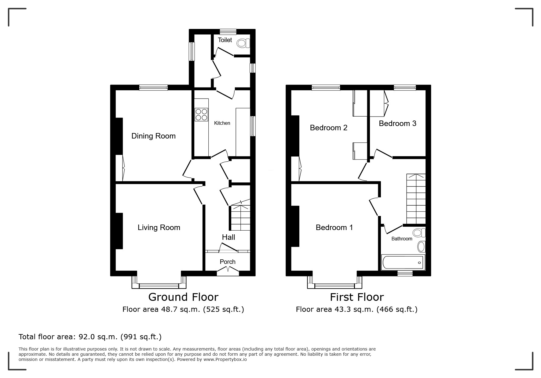 15, School Lane, Newport floorplan