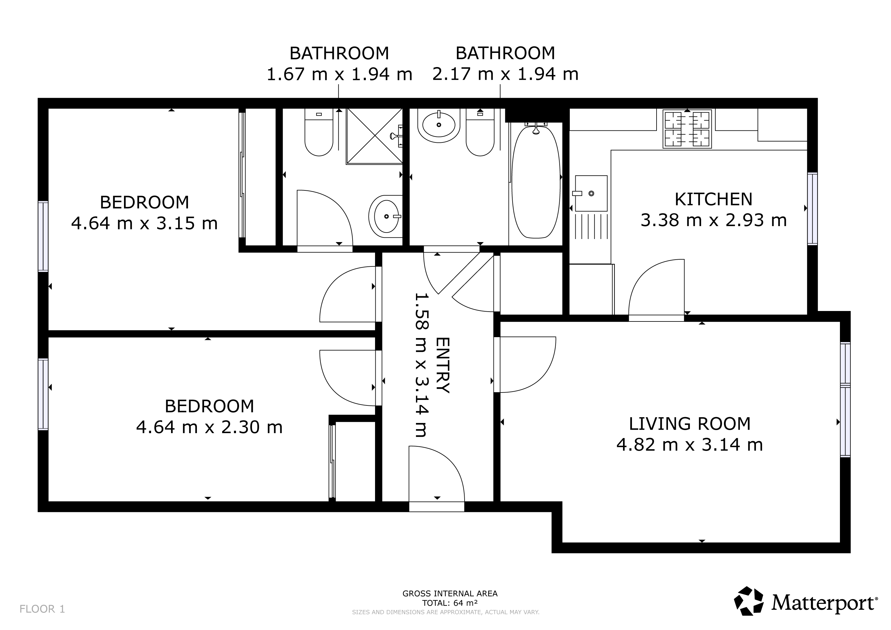 44, Burnside Road, Aberdeen, Aberdeen floorplan