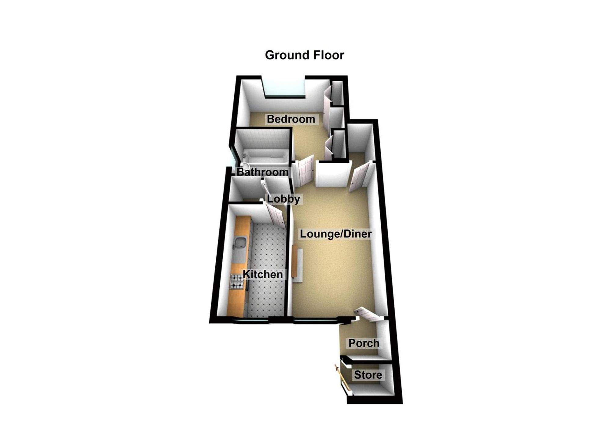 Fairway Road South, Shepshed, LE12 floorplan