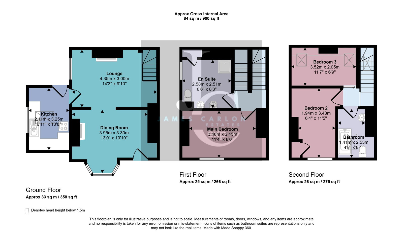 5, Station Road, Telford floorplan