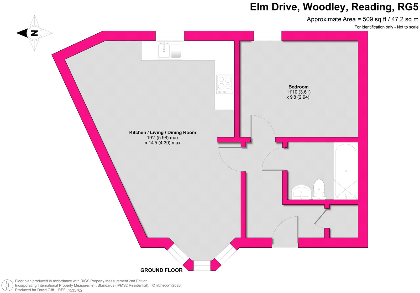 Elm Drive, Reading floorplan