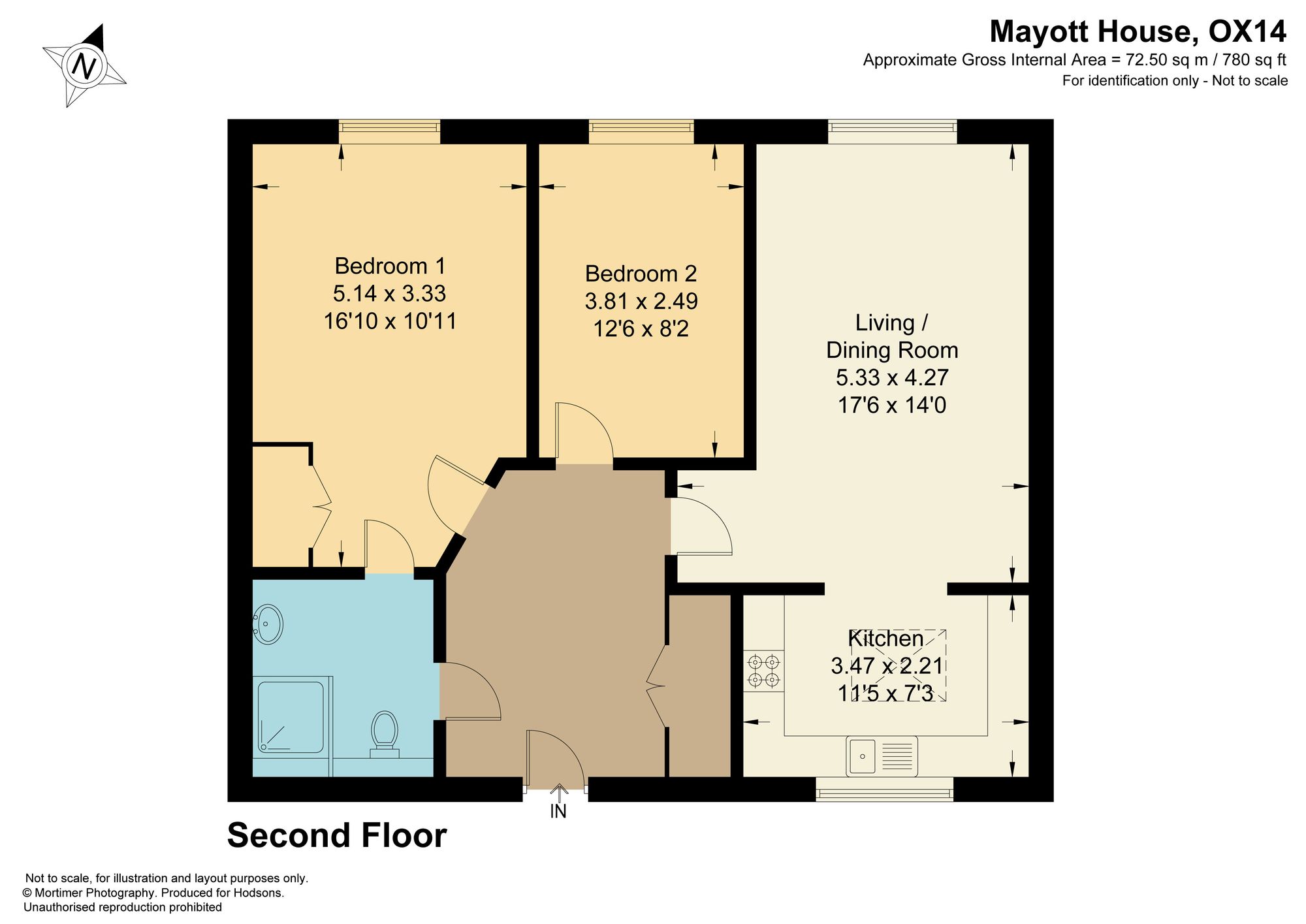 29 Mayott House Ock Street, Abingdon floorplan