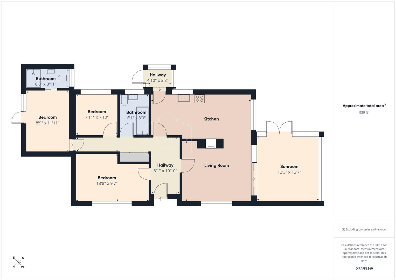 1, Leighton Crescent, Elmesthorpe floorplan