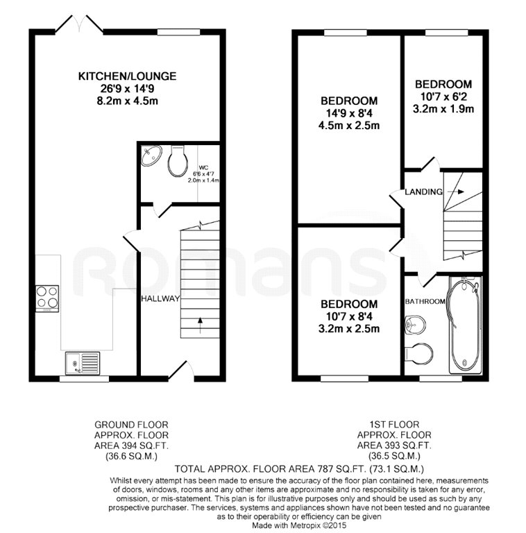 3 Bedrooms Terraced house for sale in Macs Close, Padworth, Reading RG7