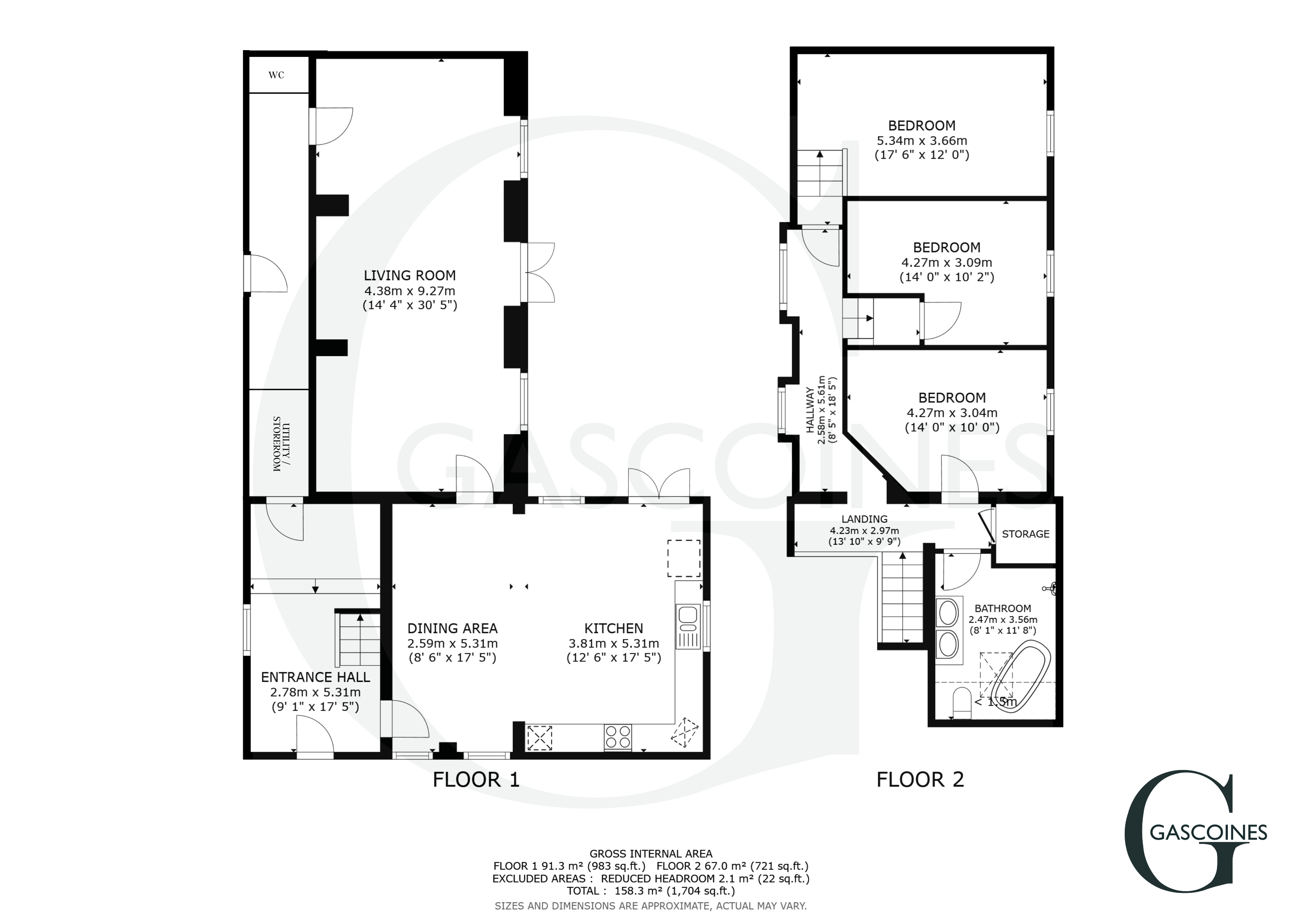 Church Barn,, Bungalow Lane, Newark floorplan