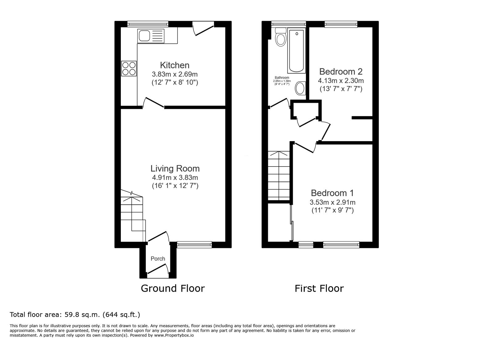 8, Avon Close, Reading floorplan
